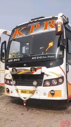 KPR Travels Bus-Front Image