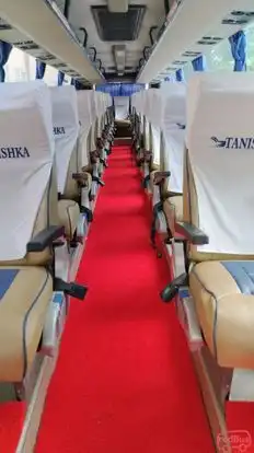 TANISHKA HOLIDAYS  Bus-Seats layout Image