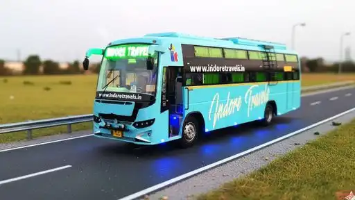 Indore Travels Bus-Front Image