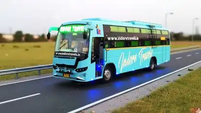 Indore Travels Bus-Front Image