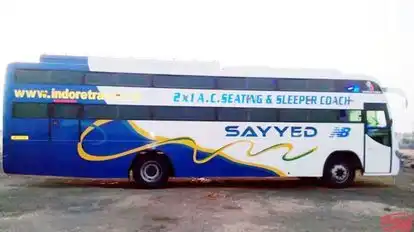 Indore travels Bus-Side Image