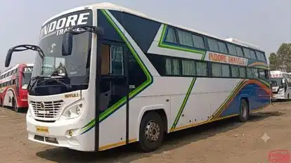 Indore Travels Bus-Side Image