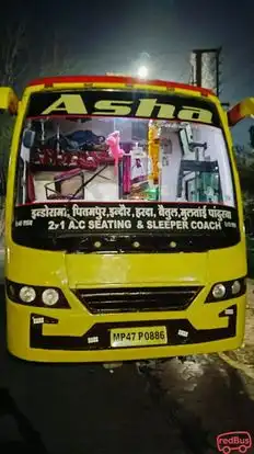 Indore travels Bus-Front Image