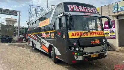 Pragati Travels Bus-Side Image