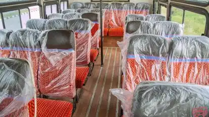 Maa Radhika Travels Bus-Seats layout Image