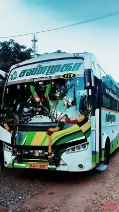 Shanmuga Travels (VIP) Bus-Front Image