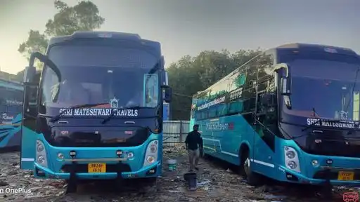 Shri Mateshwari Travels Bus-Front Image