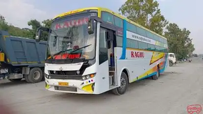 Raghu Travels Bus-Side Image