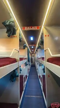 Balaji Travels , Manawar Bus-Seats layout Image