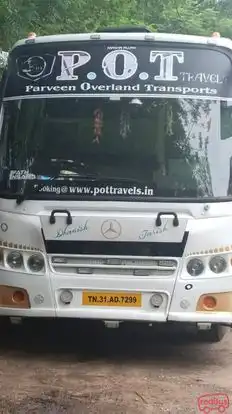 P.O.T Travels Bus-Front Image