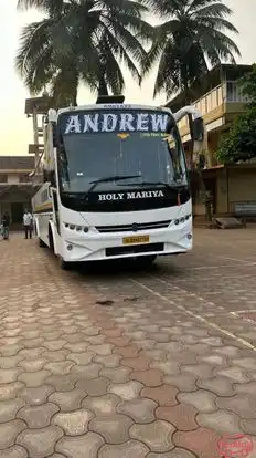 Andrew Travels  Bus-Front Image