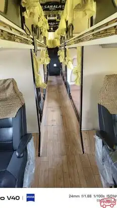 Sarala Bus Service Bus-Seats layout Image