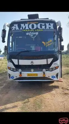 Amogh Traavel Lines Bus-Front Image