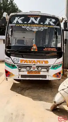 KNR TRAVELS Bus-Front Image