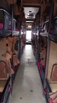 Arvind tour and Travels Bus-Seats layout Image
