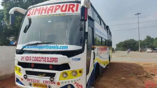 Simhapuri Travels  Bus-Front Image
