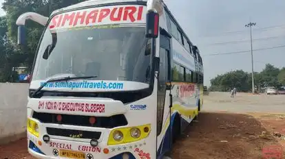 Simhapuri Travels  Bus-Front Image