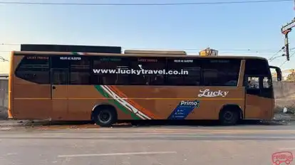 Lucky Travels Bus-Side Image