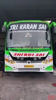 Sri Karan Sai Tours and Travels Bus-Front Image