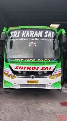 Sri Karan Sai Tours and Travels Bus-Front Image