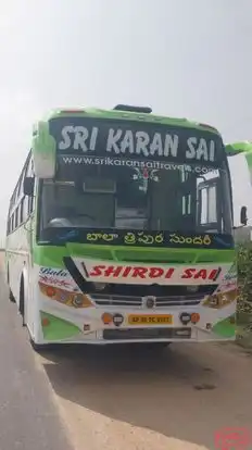 Sri Karan Sai Tours and Travels Bus-Front Image