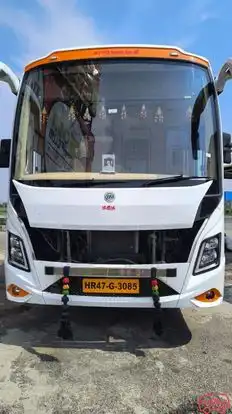Akash Travels Bus-Front Image