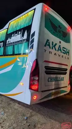 Akash Travels Bus-Seats layout Image