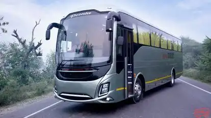 Poonia Transport Bus-Side Image