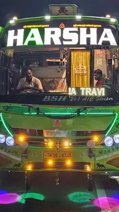 Harsha Travels (Madathukulam) Bus-Front Image