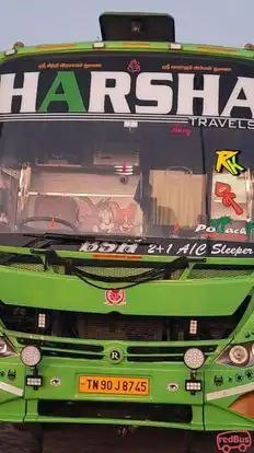 Harsha Travels (Madathukulam) Bus-Front Image