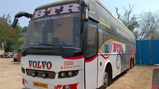 BTR Travels Bus-Front Image