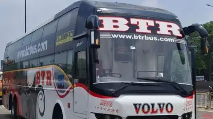 BTR Travels Bus-Front Image