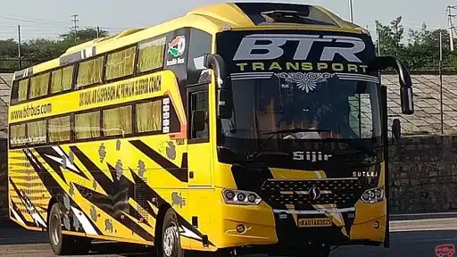 BTR Travels Bus-Front Image