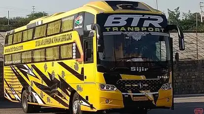 BTR Travels Bus-Front Image