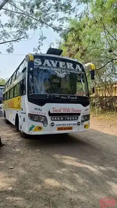 Savera Tours and Travels Bus-Front Image