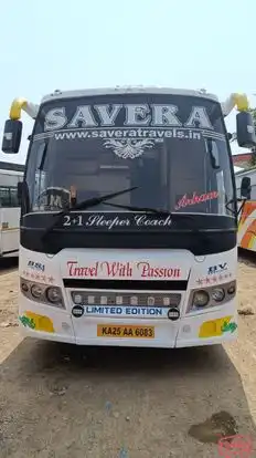 Savera Tours and Travels Bus-Front Image