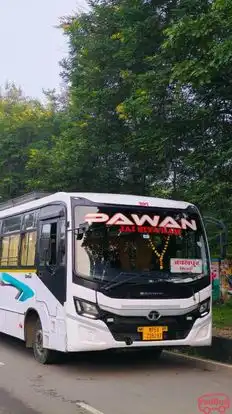 Pawan Travels Balaghat Bus-Side Image