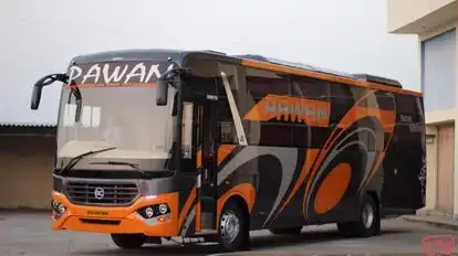 Pawan Travels Balaghat Bus-Front Image
