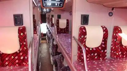 Pawan Travels Balaghat Bus-Seats layout Image