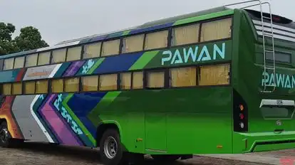 Pawan Travels Balaghat Bus-Side Image