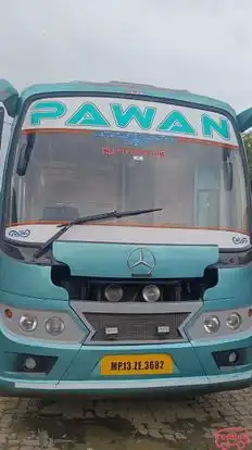 Pawan Travels Balaghat Bus-Front Image