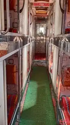 Sharada Manish Sleeper Coach Bus-Seats layout Image