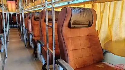 Maa Durga Bus Service Bus-Seats layout Image