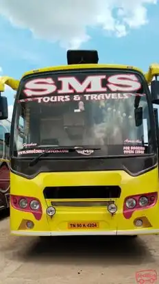 SMS Tours and Travels Bus-Front Image