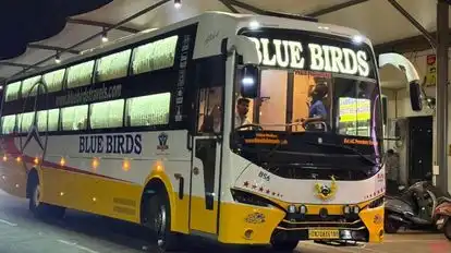 BLUE BIRDS TRAVELS Bus-Front Image