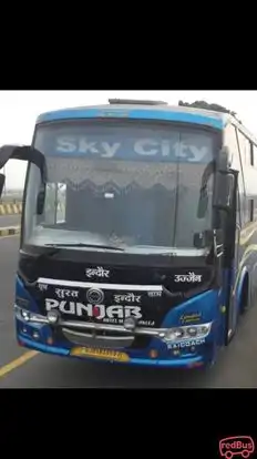 Punjab Travels Bus-Front Image