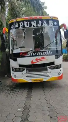 Punjab Travels Bus-Front Image