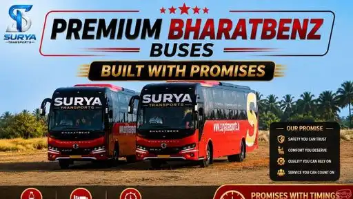 SURYA TRANSPORTS Bus-Front Image