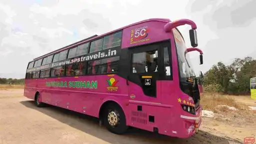 SPS Travels India B Bus-Front Image