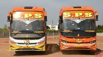SPS Travels India Bus-Front Image